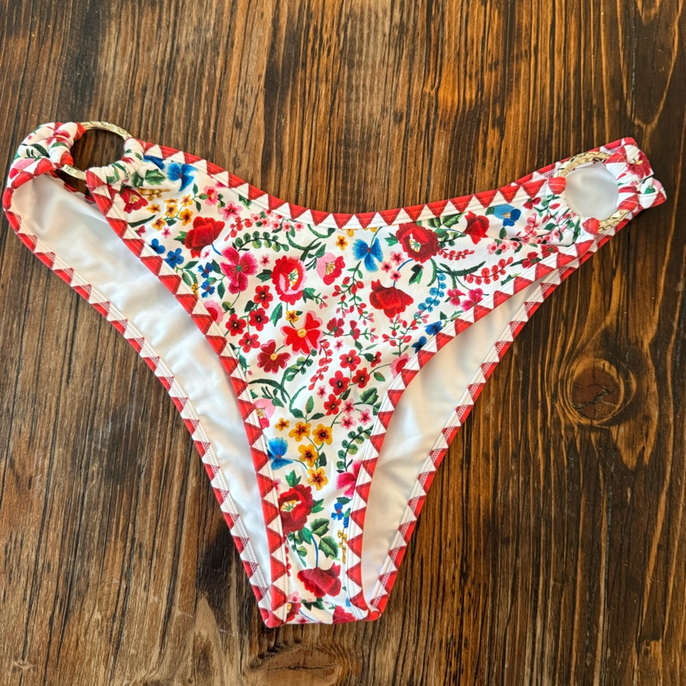 Floral Print Bikini Bottom